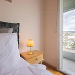 Atelier Poly - Two Bedroom For 5 Persons -50m To Metro Sintrivani Station- 6th Floor Plain View - Center - Thessaloniki