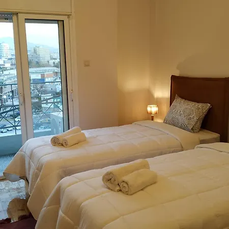 Atelier Poly - Two Bedroom For 5 Persons -50m To Metro Sintrivani Station- 6th Floor Plain View - Center - سالونيك