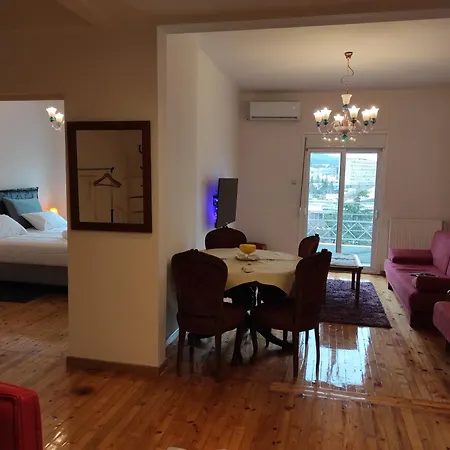 Atelier Poly - Two Bedroom For 5 Persons -50m To Metro Sintrivani Station- 6th Floor Plain View - Center - * سالونيك