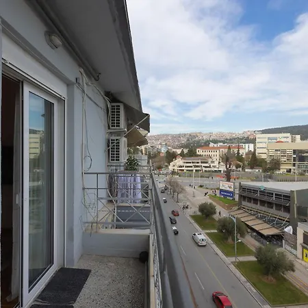 Atelier Poly - Two Bedroom For 5 Persons -50m To Metro Sintrivani Station- 6th Floor Plain View - Center - * Салоники